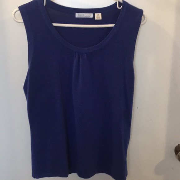 Royal blue Luxe 360 sweater set - Picture 3 of 6